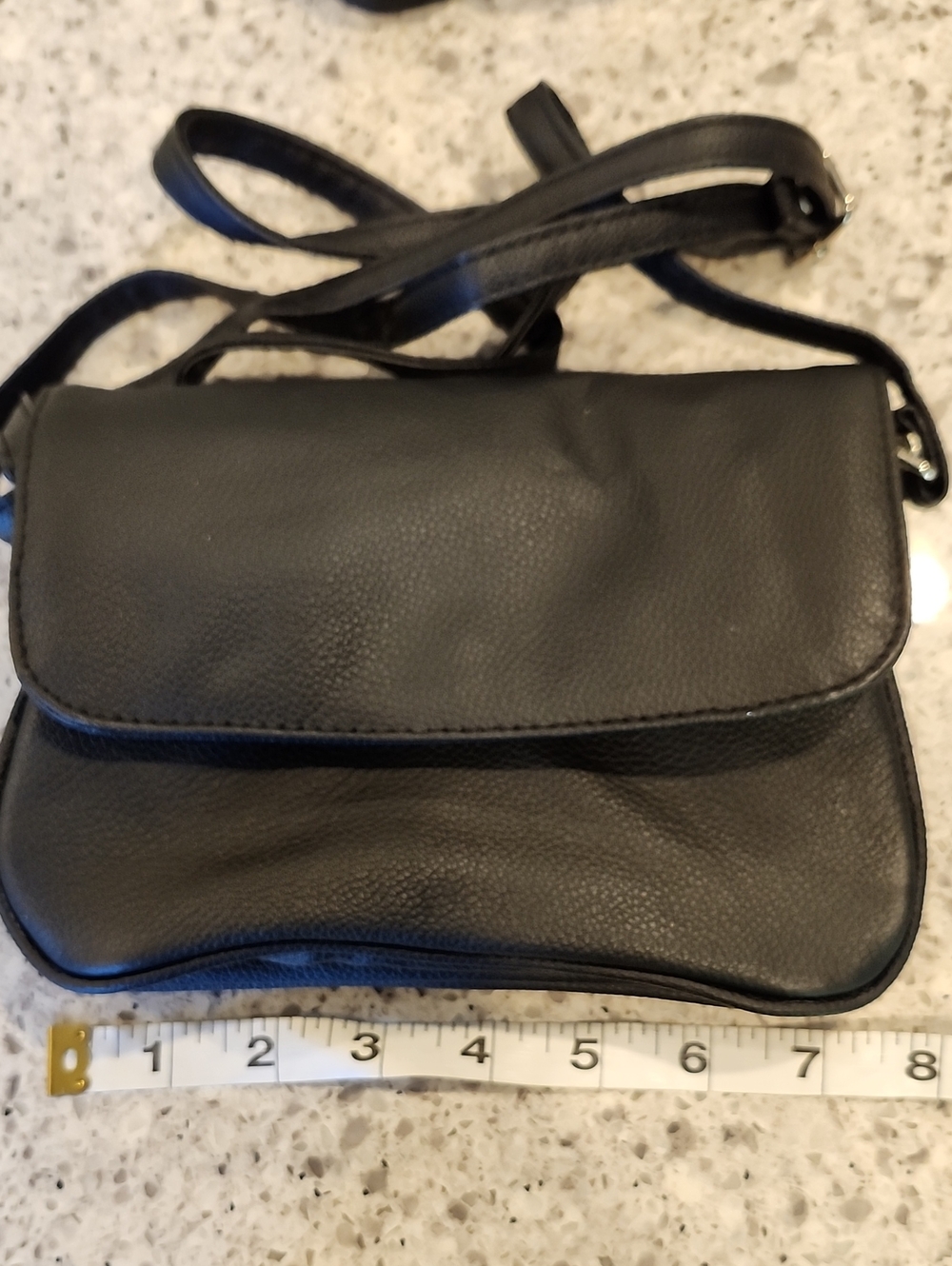 Bentley Classic Black Crossbody Bag - Sleek Everyday Style